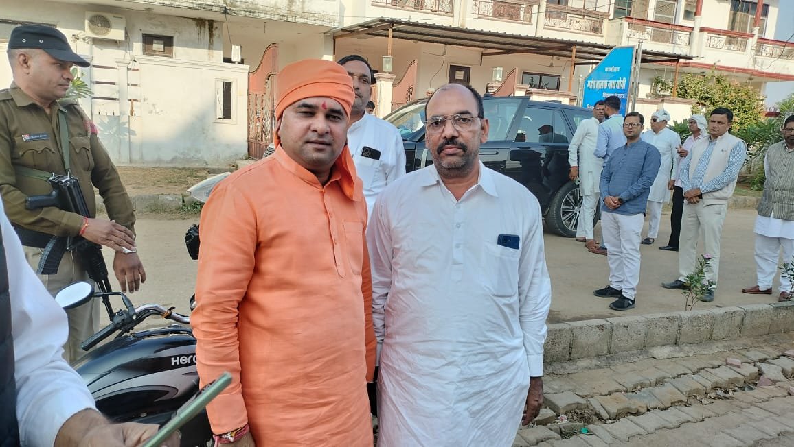 तिजारा विधायक महंत बालकनाथ योगी जी से सतीश कुमार जांगड़ा जी की विशेष मुलाकात
